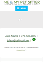 Mobile Screenshot of meandmypetsitter.com